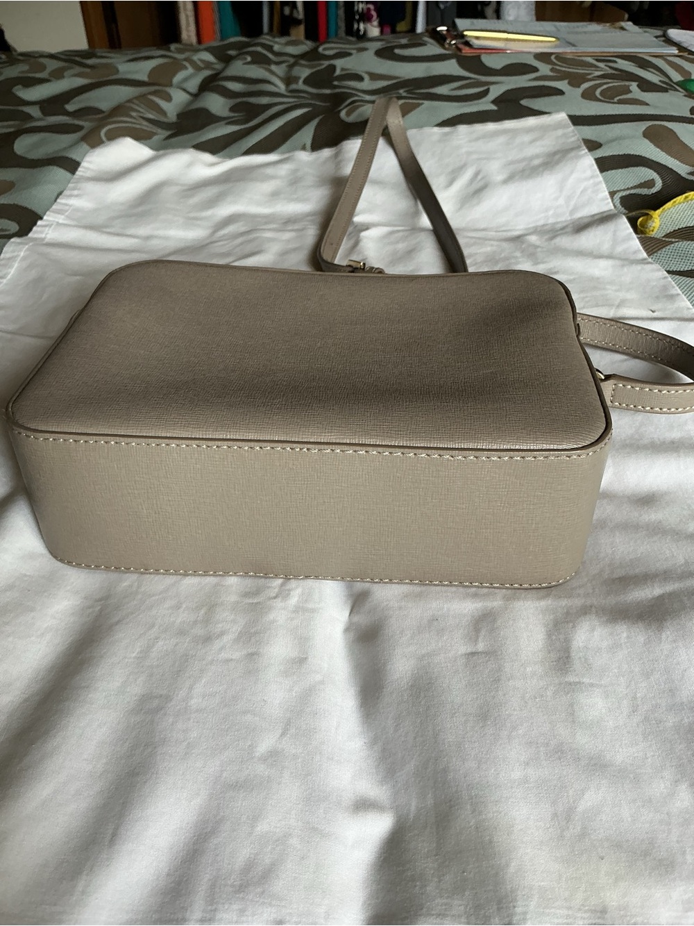 Furla Taupe Crossbody Bag - Picture 3 of 10
